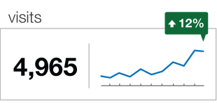 Data visualization - web visits