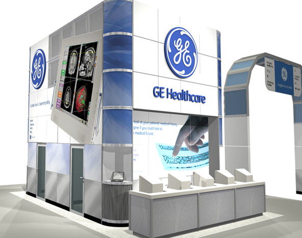Info booth rendering